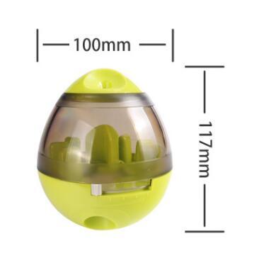 Happy Leaking Food Pet Supplies: Fun dog food leaking device, 100mm size, interactive feeding toy.