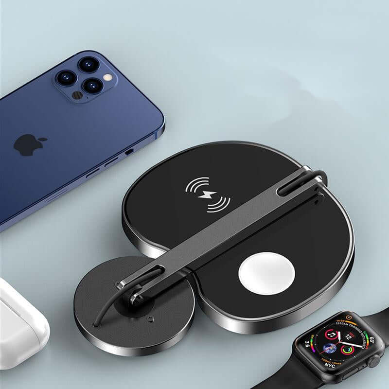 Vancely PH19 Three-in-One Wireless Charger for Phone, Watch, and Earbuds