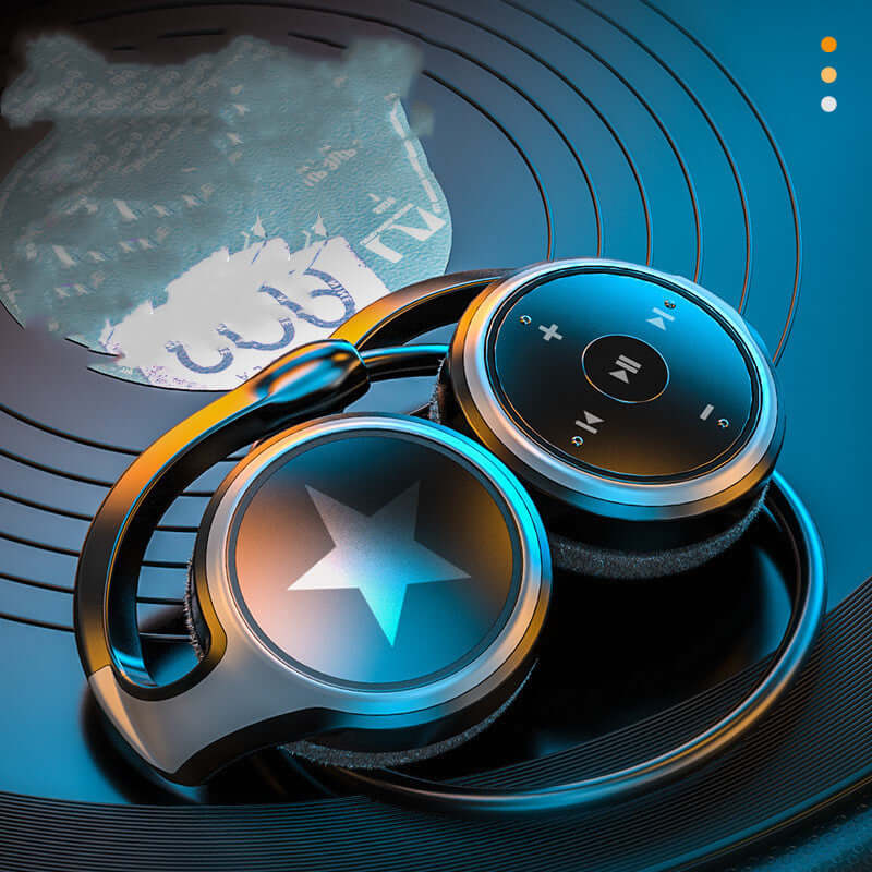 New Wireless Bluetooth In-Ear Headphones with MP3 Player, Fast Pairing, and USB Cable for Outdoor Sports