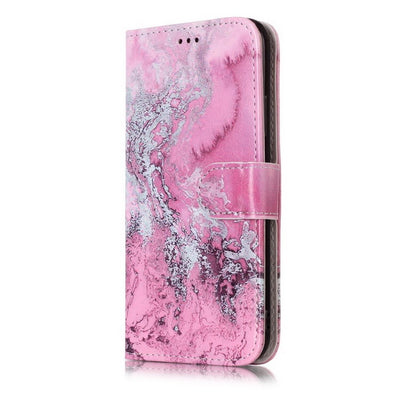 Marble Flip Wallet Case Compatible with iPhone 11 Pro Max