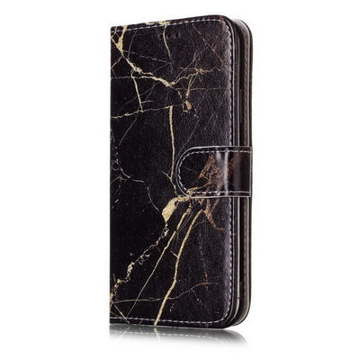 Marble Flip Wallet Case Compatible with iPhone 11 Pro Max