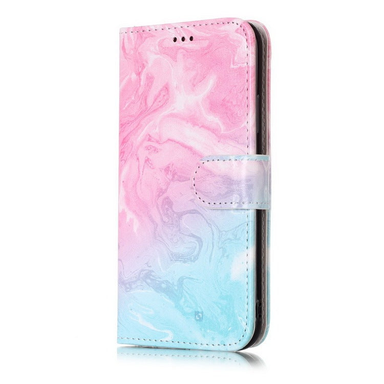 Marble Flip Wallet Case Compatible with iPhone 11 Pro Max