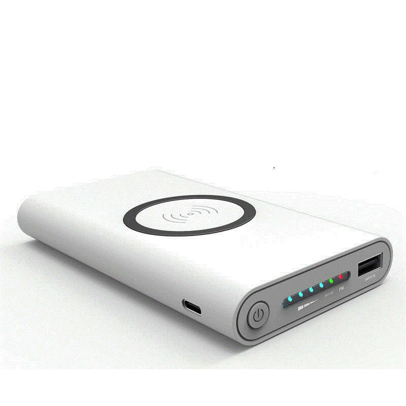 Portable Power Bank with Large Capacity and Built-in Three-in-One Charging Cable