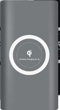 Portable Power Bank with Large Capacity and Built-in Three-in-One Charging Cable