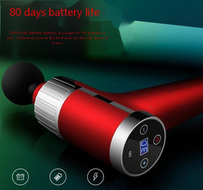 Mini Electric Fascia Massage Gun for Muscle Relaxation and Physiotherapy