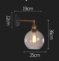 Vintage Wall Lamp with Classic Decorative Design