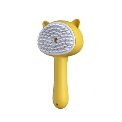 Hair Cleaning Brush With Mist Multifunctional Cat Grooming Brush Rechargeable Self Cleaning Slicker Brush