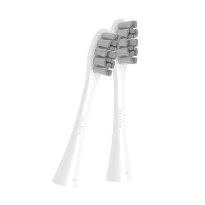 Replacement brush heads for electric toothbrush, featuring extra soft bristles for gentle cleaning and improved gum care.