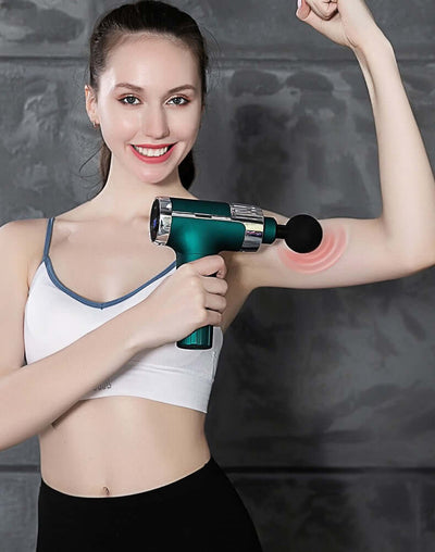 Mini Electric Fascia Massage Gun for Muscle Relaxation and Physiotherapy