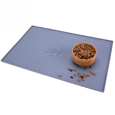 Non-Slip Dog Food Mat for Pet Bowls