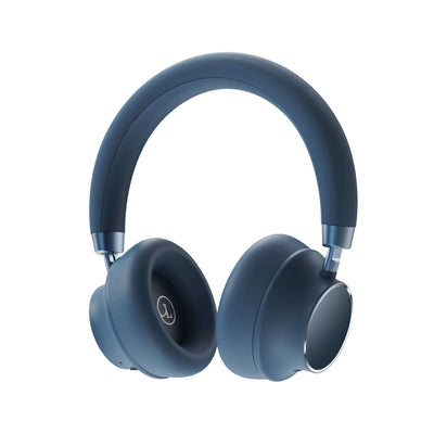 Head-Mounted Bluetooth Headset with Heavy Bass and Active Noise Reduction