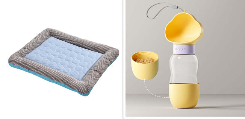 Pet Cooling Pad Bed for Dogs, Cats, Puppies, and Kittens