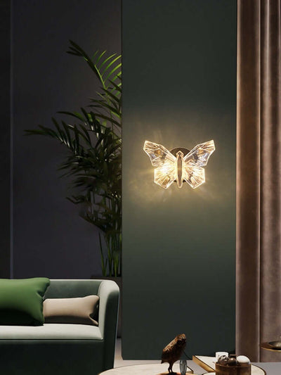 Butterfly Bedroom Decorative Wall Lamp for Elegant Home Lighting