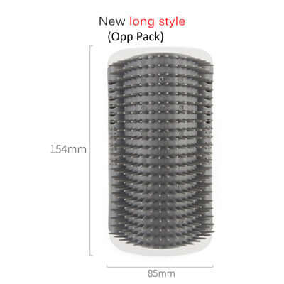 Cat Self-Grooming Brush Wall-Mounted Pet Rubbing Device