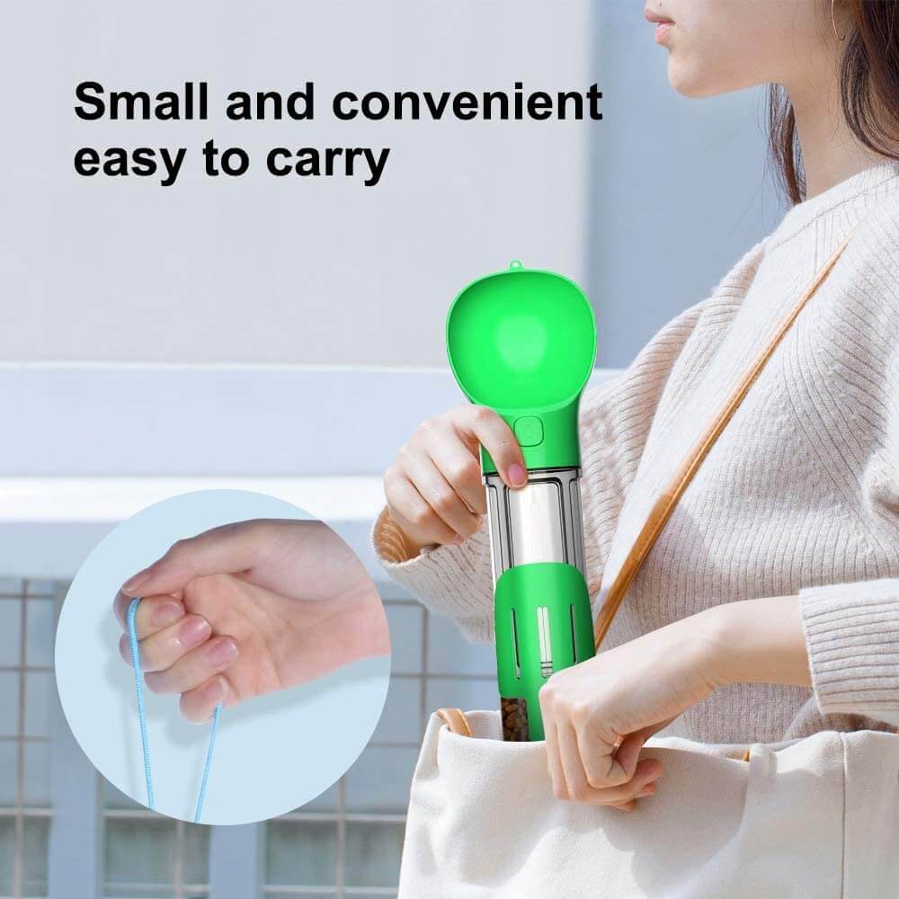 Compact and lightweight dog bottle, perfect for carrying on walks or trips with your pet.