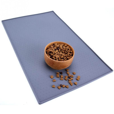 Non-Slip Dog Food Mat for Pet Bowls