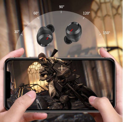 T11 Wireless Bluetooth 5.0 Earbuds with Charging Case and Touch Control