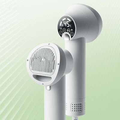 Smart Pet Hair Dryer for Dogs and Cats with Blow and Comb Function