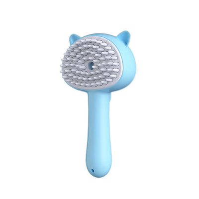 Hair Cleaning Brush With Mist Multifunctional Cat Grooming Brush Rechargeable Self Cleaning Slicker Brush