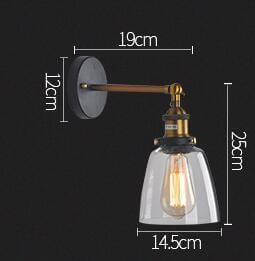 Vintage Wall Lamp with Classic Decorative Design