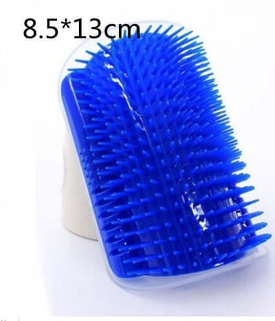 Cat Self-Grooming Brush Wall-Mounted Pet Rubbing Device