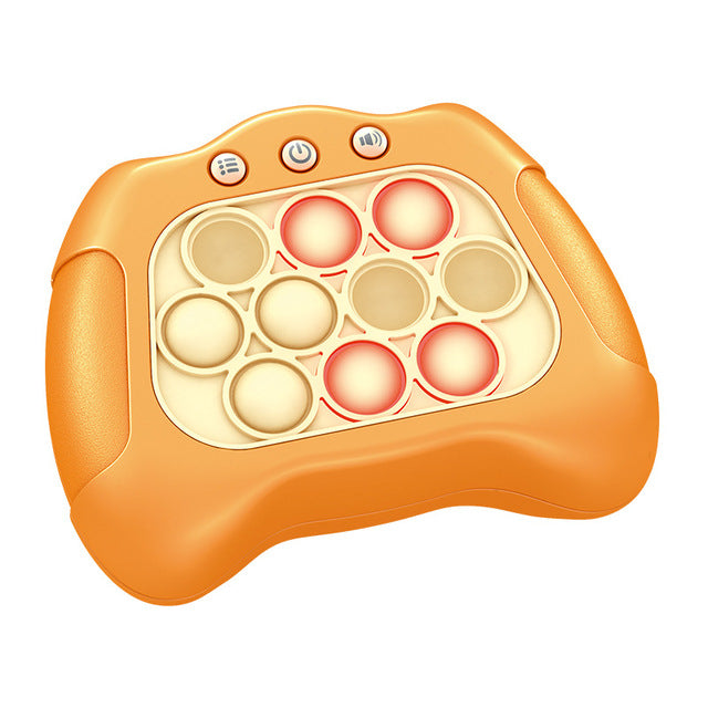 Colorful Push Popper fidget toy designed to reduce stress and boredom anywhere you go.