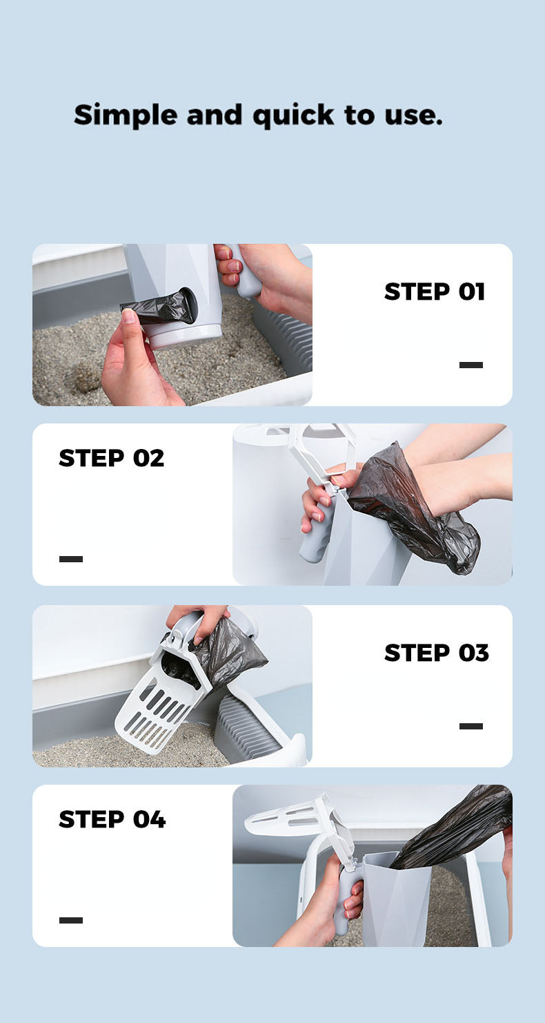 Cat Litter Box Scoop for Easy Waste Removal