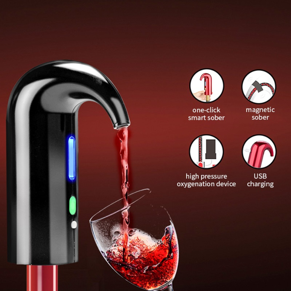 Wine Pump Vacuum Sealer for Bottles