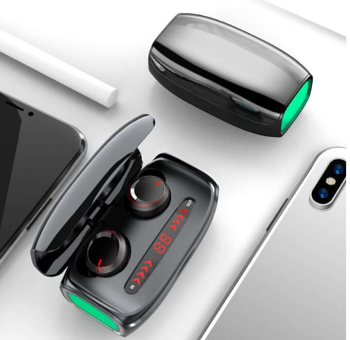 T11 Wireless Bluetooth 5.0 Earbuds with Charging Case and Touch Control