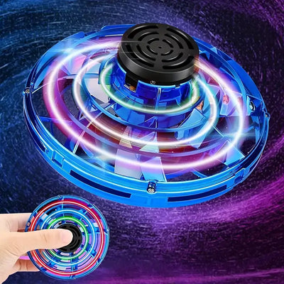 Flying Spinner Toy with LED Lights