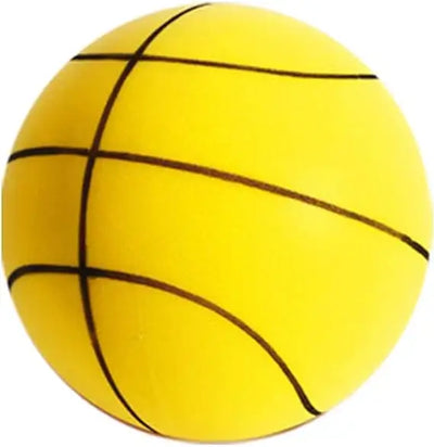 Silent basketball designed with noise-canceling technology for quiet practice anytime and anywhere.
