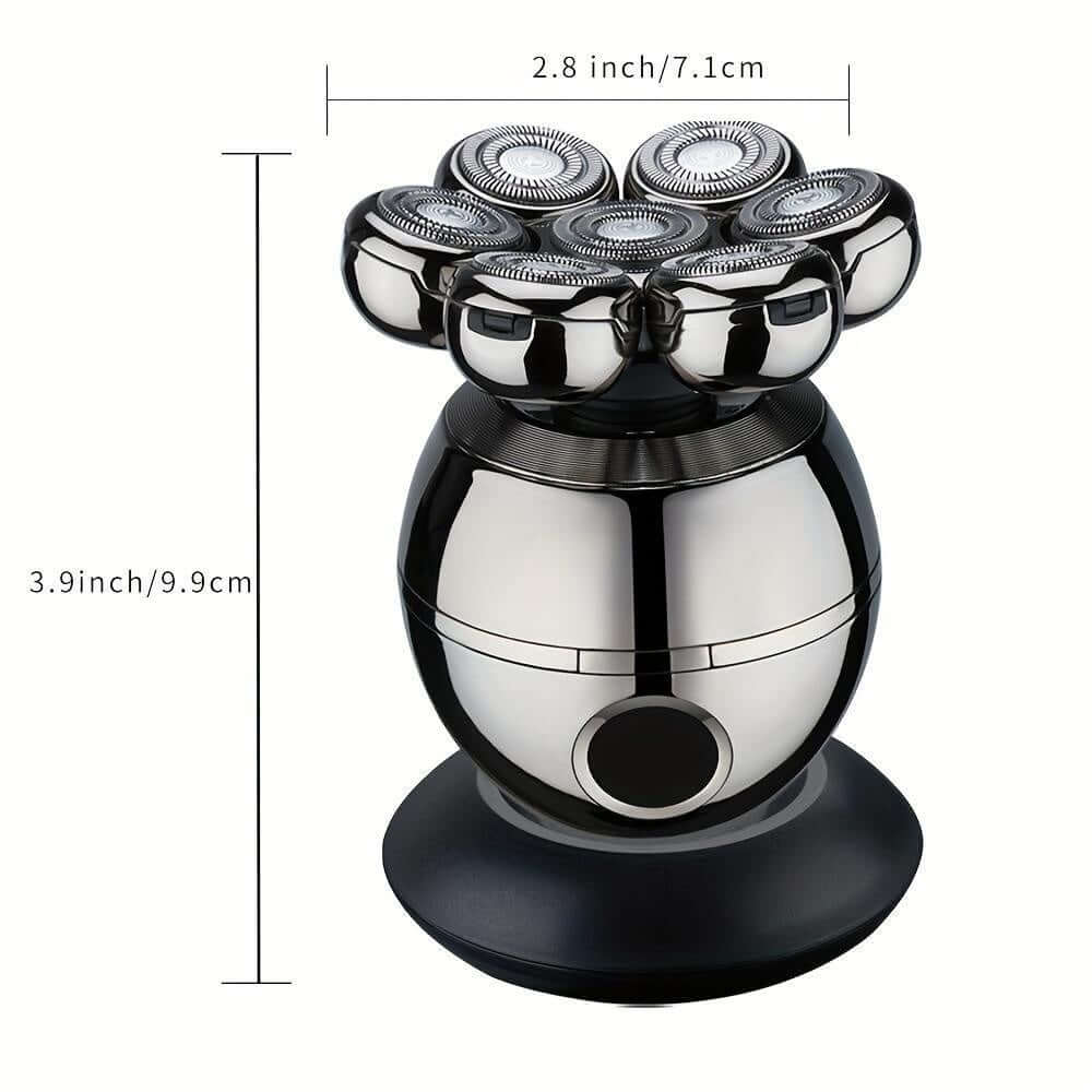 LARGNER 5-in-1 Detachable Head Shaver for Bald Men, IPX7 Waterproof