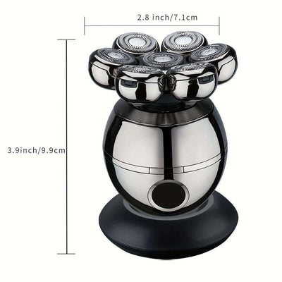 LARGNER 5-in-1 Detachable Head Shaver for Bald Men, IPX7 Waterproof