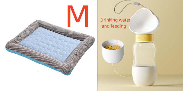 Pet Cooling Pad Bed for Dogs, Cats, Puppies, and Kittens