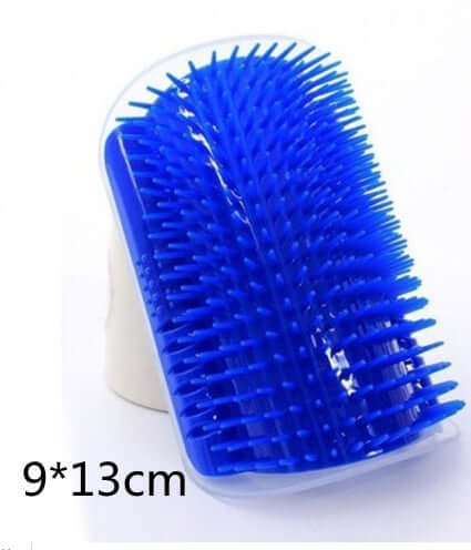 Cat Self-Grooming Brush Wall-Mounted Pet Rubbing Device